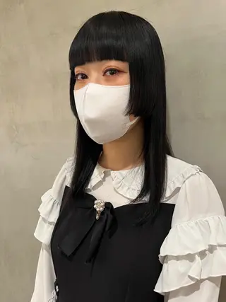 ミディアム オタク特化🎀 顔まわり🎀ゆうなのヘアスタイル