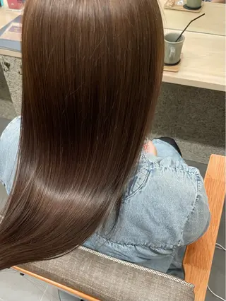 ロング Rosso Hair&SPA 大橋店所属・nanami🎀/ ふんわりカラーのヘアスタイル