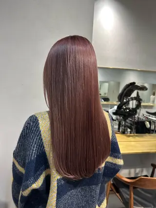 ロング カラー ウェーブパーマ/ レイヤー/齋藤大貴のヘアスタイル