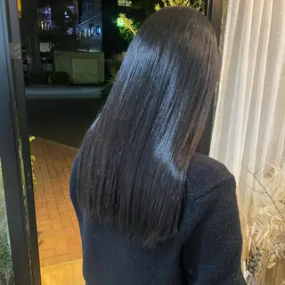 ロング カラー ヘアアレンジ あおい 🍒暖色カラーのヘアスタイル