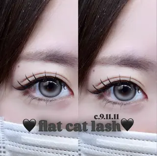 マツエク・マツパ 花肌所属・HANAHADA AIRI🤍のマツエク・マツパデザイン