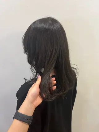 セミロング anon所属・田中 結月のヘアスタイル