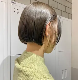 ショート ୨୧柔らかいカラー nozomi ୨୧のヘアスタイル