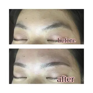 ショート カラー パーマ ヘアアレンジ キッズ ネイル マツエク・マツパ 眉毛サロン DUAL 恵比寿の眉毛・アイブロウイメージ