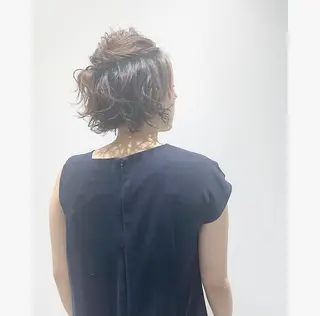 ショート ヘアアレンジ 💙美髪救世主💙 関華蓮のヘアスタイル