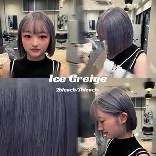 カラー 博多韓国ヘア/デジタ ルパーマ【美涼】のヘアスタイル