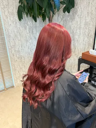 ロング カラー ヘアアレンジ EMI CLAIR所属・岸 凜香のヘアスタイル