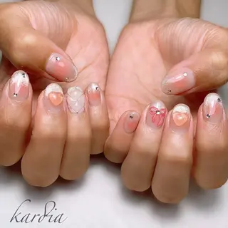 ネイル καρδιά -ｶﾙﾃﾞｨｱ-のネイルデザイン