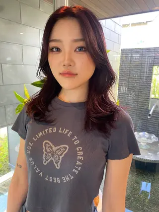 ロング カラー nambu-GARDEN所属・上田 昂雅のヘアスタイル