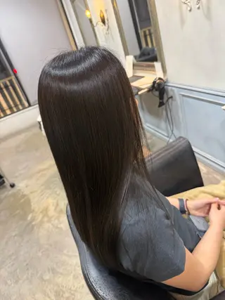 ロング カラー RU NAのヘアスタイル