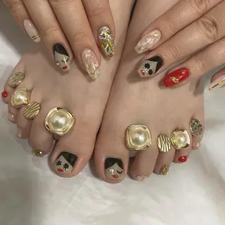 ネイル nail salon  amour所属・井上 優愛のネイルデザイン