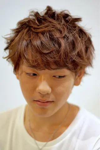 ショート カラー メンズ 大木 拓瑞のヘアスタイル