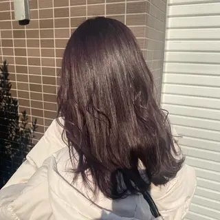 ロング カラー 田中 優衣のヘアスタイル