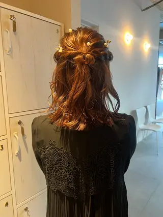 ミディアム 伊藤 美咲のヘアスタイル