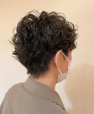 パーマ メンズ 高橋 涼香のヘアスタイル