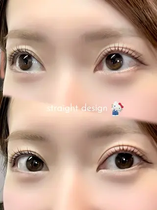 マツエク・マツパ OL所属・HARUNA eyelistのマツエク・マツパデザイン