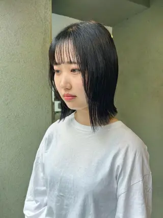 ミディアム HIROKI ” stylistのヘアスタイル