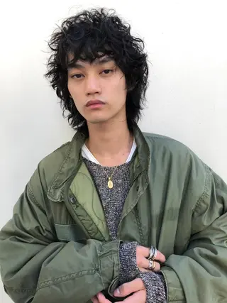 パーマ カラー メンズ 💝髪質改善💝_ chlom🌸春🌸のヘアスタイル