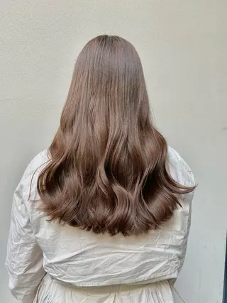ロング カラー ボブ/縮毛矯正/ レイヤー/塚田のヘアスタイル