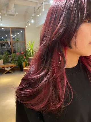 カラー Revie  hair所属・Hiyori/透明感 矢場町/栄のヘアスタイル