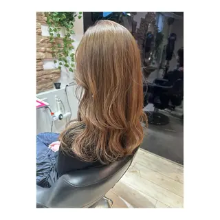 ミディアム カラー メンズパーマ 次元のヘアスタイル