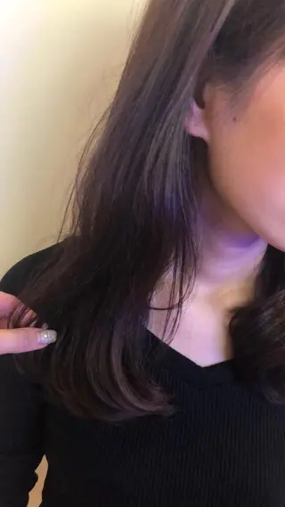 ミディアム カラー パーマ scene.池袋所属・scene. haraのヘアスタイル