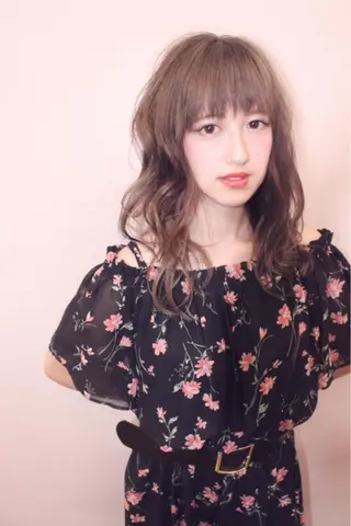 ミディアム カラー パーマ ✨U-topia渡邉 大樹【公認資格有】✨のヘアスタイル