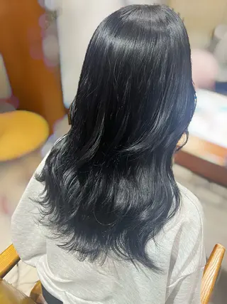 ロング bless hair & spa 横浜所属・⋆˙⟡かなこ⟡˙⋆ カットモデル募集🩵のヘアスタイル
