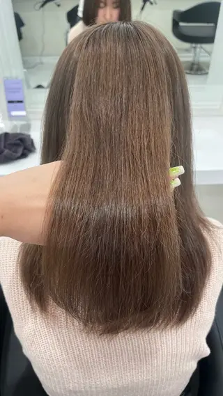 カラー 🤍海外girl🤍 ベージュ/ALISAのヘアスタイル