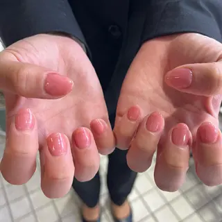 ネイル ボブ/暖色カラー コウボヒカルのヘアスタイル