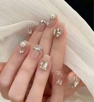 ネイル 小 雨のネイルデザイン