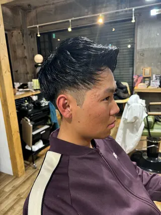 メンズ mars soleil & HOM所属・林 颯馬のヘアスタイル