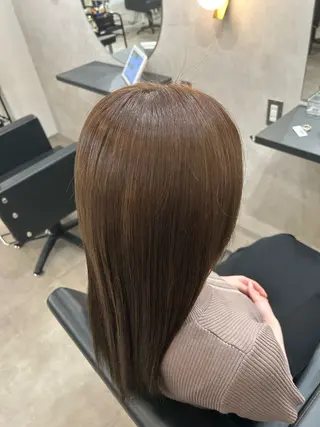 ロング カラー 石原 侑季のヘアスタイル