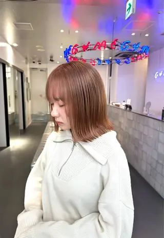 ロング カラー 🌈ベージュ艶髪🌈 ユウトのヘアスタイル