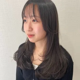 セミロング カラー RorriM natsuのヘアスタイル