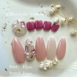 ネイル Nail room Cinnamil【しなみる】所属・Cinnamil Rioのネイルデザイン