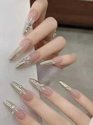 ネイル AND Nail 長さだし専門店のネイルデザイン