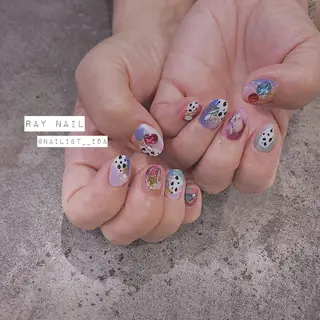 ネイル Arowa 伊田のネイルデザイン