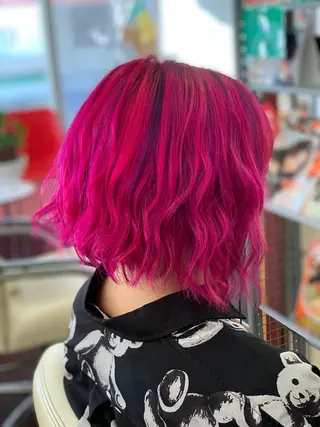 ミディアム カラー たけい ゆうきのヘアスタイル