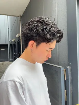 ショート メンズ メンズサロン アソビ元町のヘアスタイル