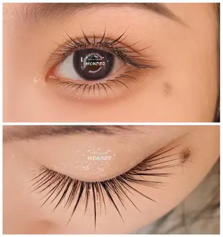 マツエク・マツパ トータルビューティー サロンワンダーのマツエク・マツパデザイン