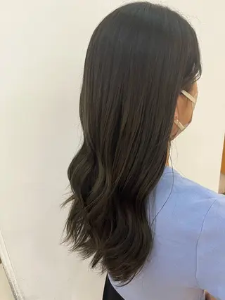 ロング カラー カット/パーマモデル 募集🩵　yukaのヘアスタイル