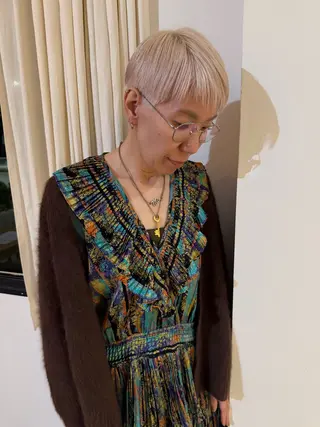 ショート カラー にこ /名古屋カラーモデルのヘアスタイル