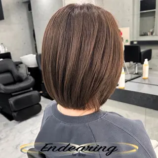 ショート Endearing 銀座/YOKOのヘアスタイル