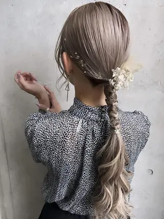 ヘアアレンジ lien ヘアサロンリアンのヘアスタイル