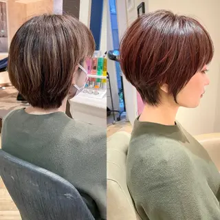 ショート ❤️ショートの達人 ❤️成田一輝のヘアスタイル