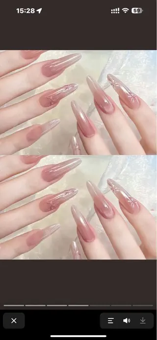 ネイル 💅パッマ ネイル AOIのマツエク・マツパデザイン