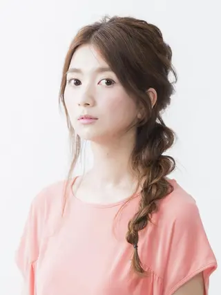 ロング ヘアアレンジ 倉橋 俊輔のヘアスタイル