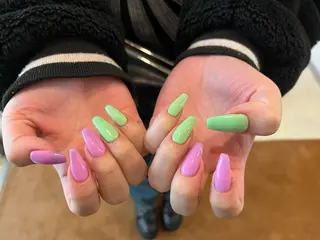 ネイル リンパ/美肌小顔専門サロンLiLi所属・Sakai Airiのネイルデザイン