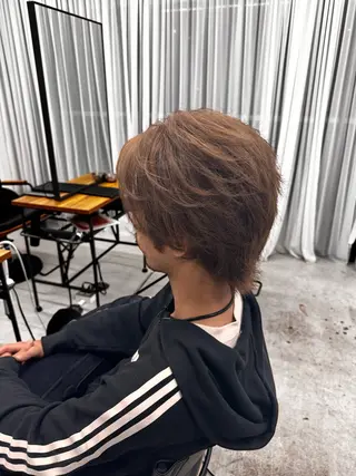 カラー メンズ 山田 はるむのヘアスタイル